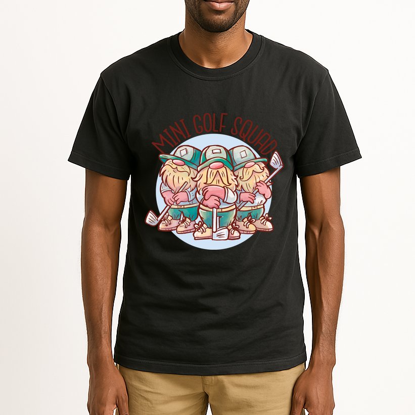 Mini Golf Squad Gnomes Tall T-Shirt