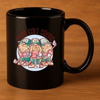 Mini Golf Squad Gnomes 11oz C Handle Ceramic Mug