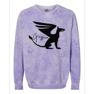 Majestic Gryphon Symbol Mythical Guardian Of Sky And Earth Colorblast Crewneck Sweatshirt