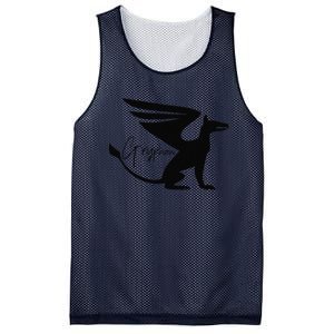 Majestic Gryphon Symbol Mythical Guardian Of Sky And Earth Mesh Reversible Basketball Jersey Tank