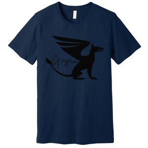 Majestic Gryphon Symbol Mythical Guardian Of Sky And Earth Premium T-Shirt