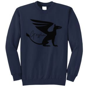 Majestic Gryphon Symbol Mythical Guardian Of Sky And Earth Tall Sweatshirt