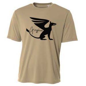 Majestic Gryphon Symbol Mythical Guardian Of Sky And Earth Cooling Performance Crew T-Shirt