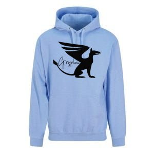 Majestic Gryphon Symbol Mythical Guardian Of Sky And Earth Unisex Surf Hoodie