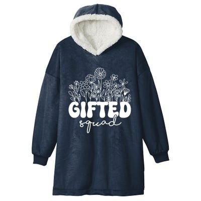 Matching Gifted Squad Teacher Education Team School Crew Great Gift Hooded Wearable Blanket