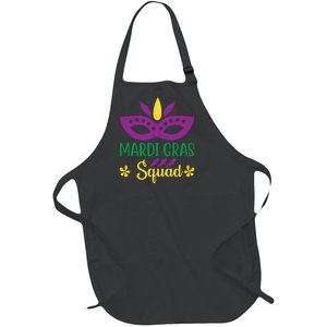 Mardi Gras Squad Full-Length Apron With Pockets