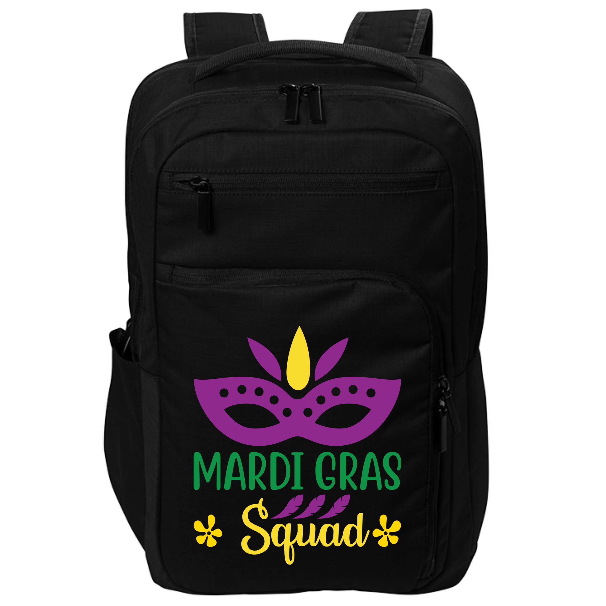 Mardi Gras Squad Impact Tech Backpack