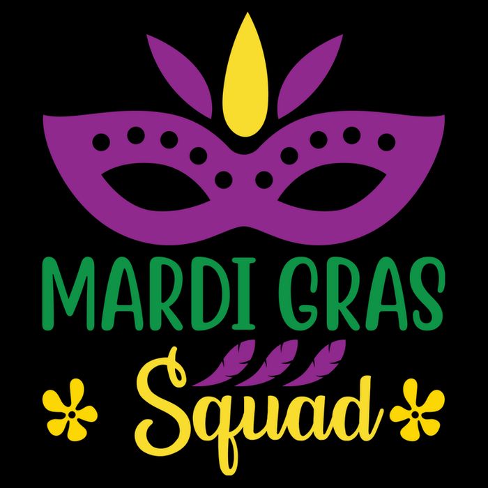 Mardi Gras Squad Sustainable Bucket Hat