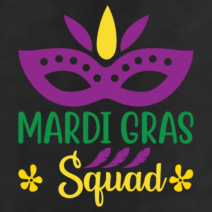 Mardi Gras Squad 11oz C Handle Ceramic Mug