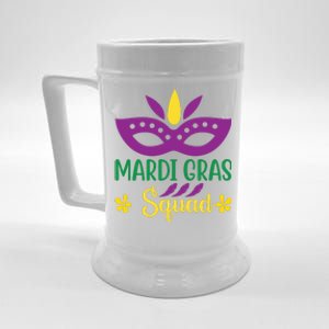 Mardi Gras Squad Beer Stein