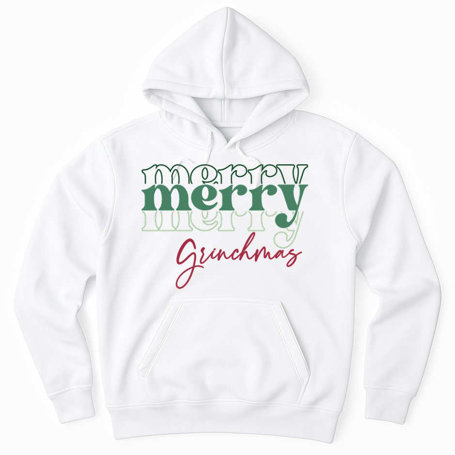 Merry Grinchmas Super Cute Christmas Hoodie