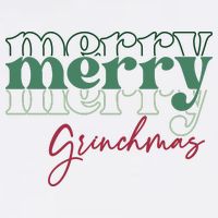 Merry Grinchmas Super Cute Christmas Apron