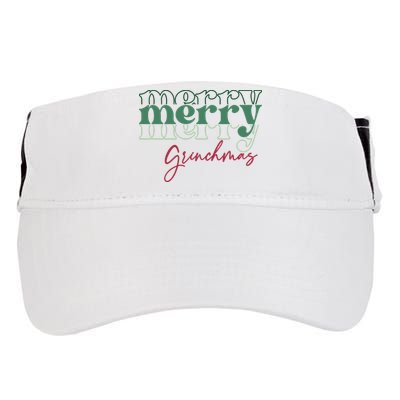 Merry Grinchmas Super Cute Christmas Adult Drive Performance Visor