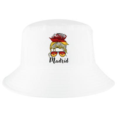 Madrid Girl Spanish Flag Spain Cool Comfort Performance Bucket Hat