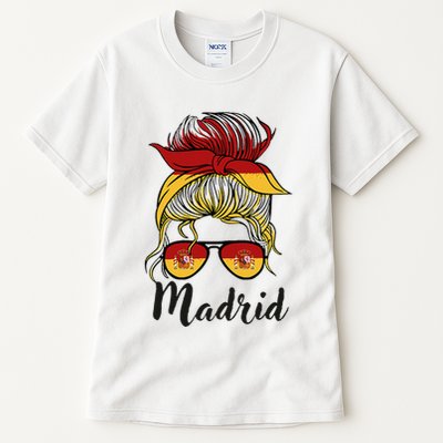 Madrid Girl Spanish Flag Spain Tall T-Shirt