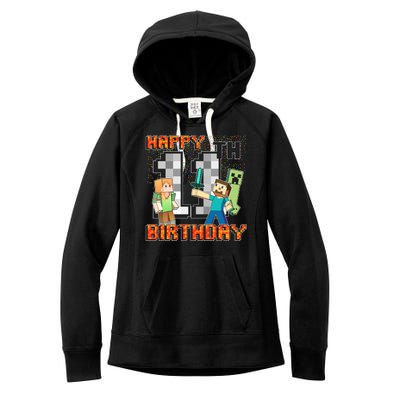 Group Shot 11th Birthday Women's Fleece Hoodie