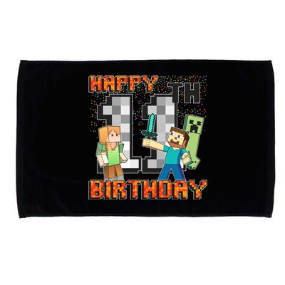 Group Shot 11th Birthday Microfiber Hand Towel