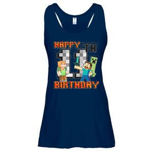 Group Shot 11th Birthday Ladies Essential Flowy Tank