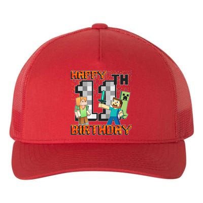 Group Shot 11th Birthday Yupoong Adult 5-Panel Trucker Hat