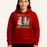 Group Shot 11th Birthday Hoodie