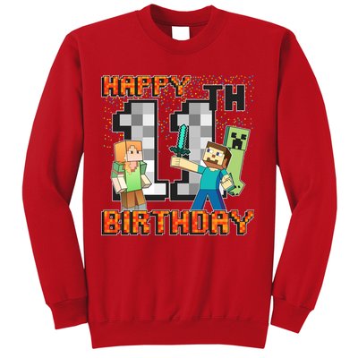 Group Shot 11th Birthday Sweatshirt