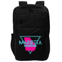 Marietta Georgia Souvenir Ga Retro Triangle Impact Tech Backpack
