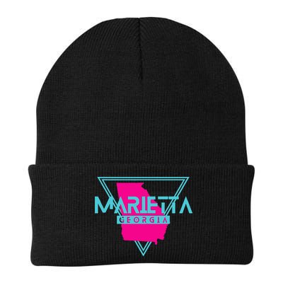 Marietta Georgia Souvenir Ga Retro Triangle Beanie