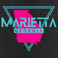 Marietta Georgia Souvenir Ga Retro Triangle Beanie