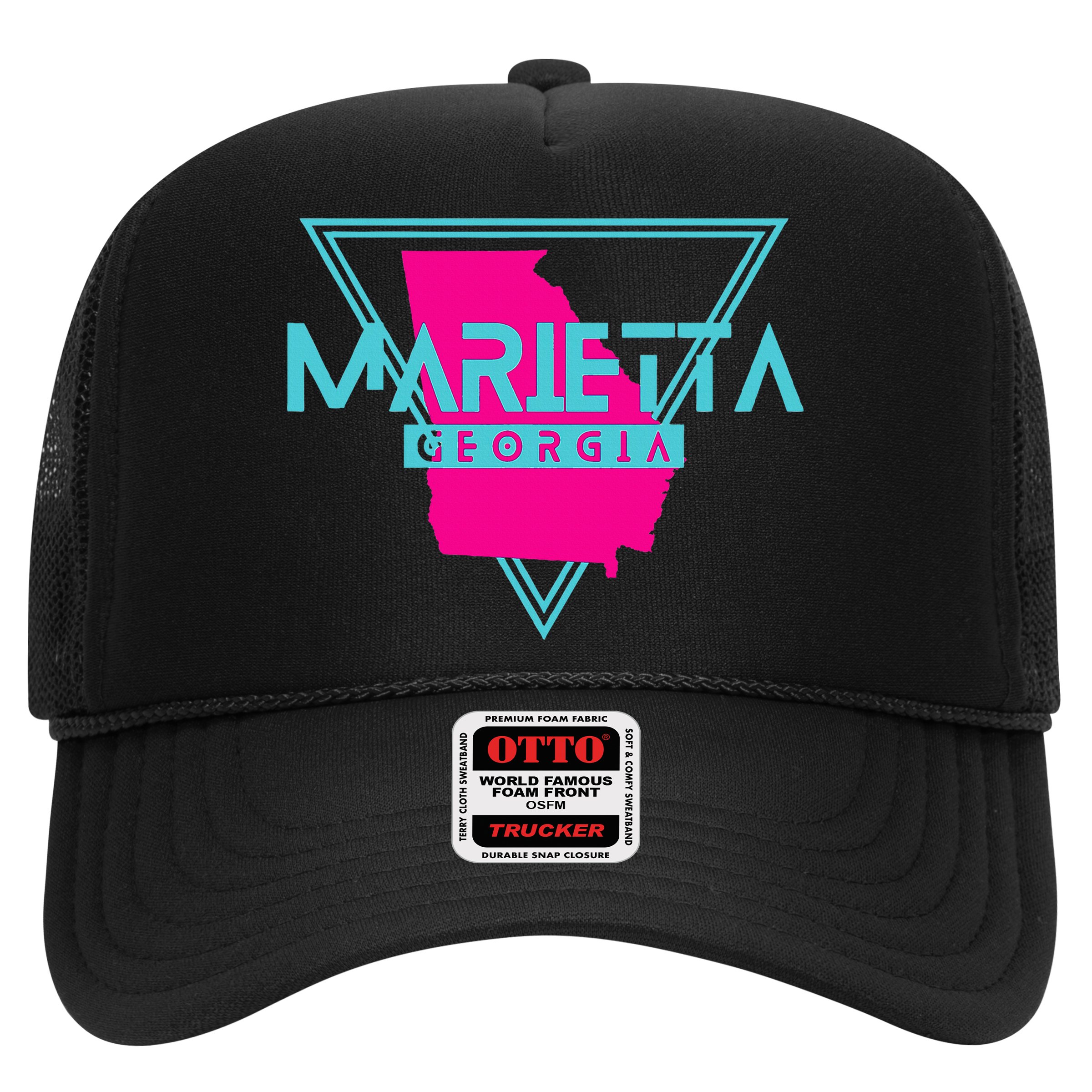 Marietta Georgia Souvenir Ga Retro Triangle Hat