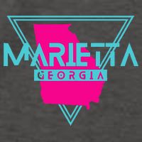 Marietta Georgia Souvenir Ga Retro Triangle Vector Backpack