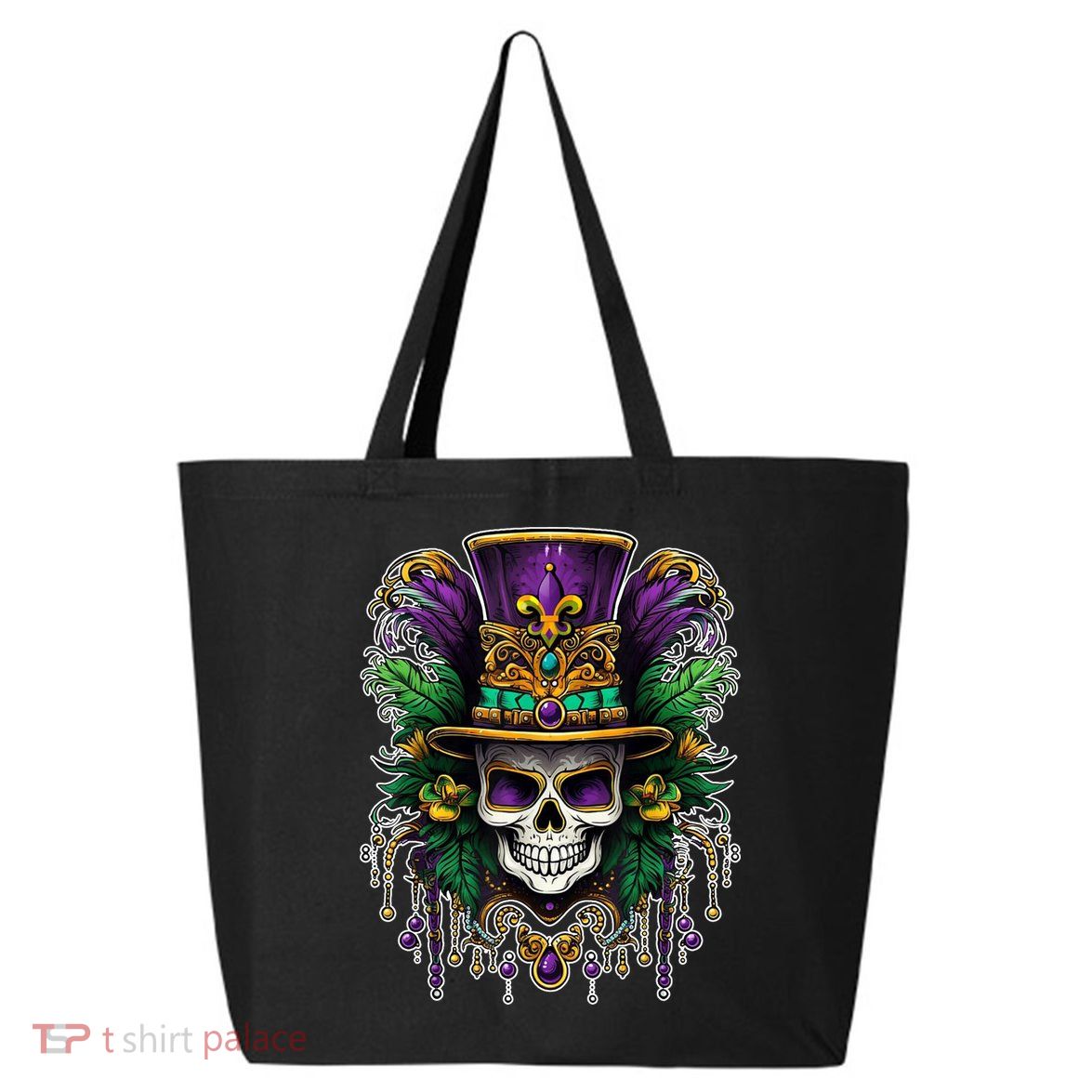 Mardi Gras Sugar Skull Party 25L Jumbo Tote