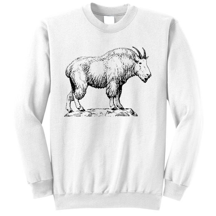 Mountain Goat Simple Mountain At Amazon ’S Clothing Store Sweatshirt