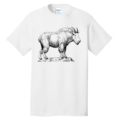 Mountain Goat Simple Mountain At Amazon ’S Clothing Store Tall T-Shirt