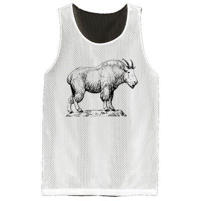 Mountain Goat Simple Mountain At Amazon ’S Clothing Store Mesh Reversible Basketball Jersey Tank