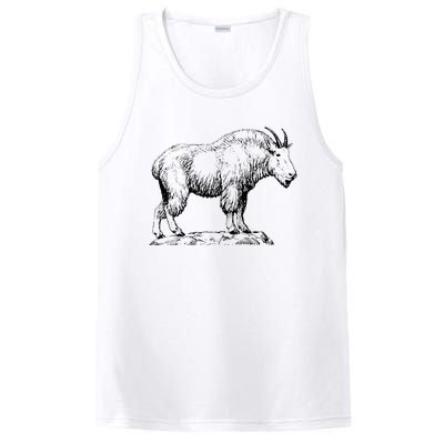 Mountain Goat Simple Mountain At Amazon ’S Clothing Store PosiCharge Competitor Tank