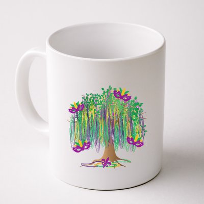 Mardi Gras Tree Beads New Orleans 2025 Festival Bead Mug