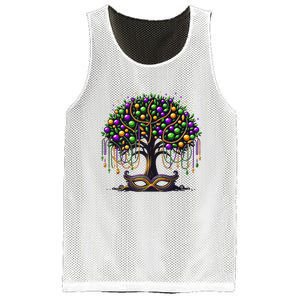 Mardi Gras Tree Beads New Orleans 2025 Festival Bead Mesh Reversible Basketball Jersey Tank