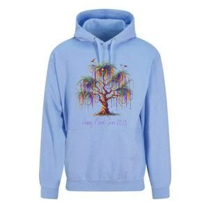 Mardi Gras Tree Beads New Orleans 2025 Festival Bead Unisex Surf Hoodie