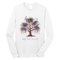 Mardi Gras Tree Beads New Orleans 2025 Festival Bead Long Sleeve Shirt