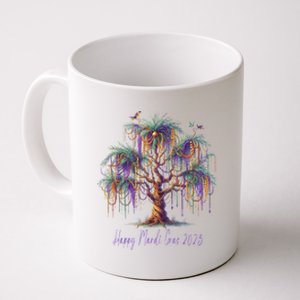 Mardi Gras Tree Beads New Orleans 2025 Festival Bead Coffee Mug