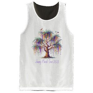 Mardi Gras Tree Beads New Orleans 2025 Festival Bead Mesh Reversible Basketball Jersey Tank