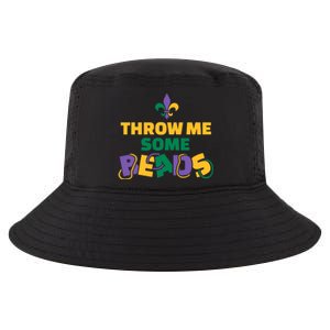 Mardi Gras Throw Me Some Beads Gift Cool Comfort Performance Bucket Hat