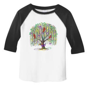 Mardi Gras Tree Beads New Orleans 2025 Festival Bead Tree Toddler Fine Jersey T-Shirt