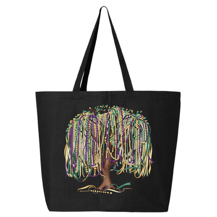Mardi Gras Tree Beads New Orleans 2025 Festival Bead Tree 25L Jumbo Tote