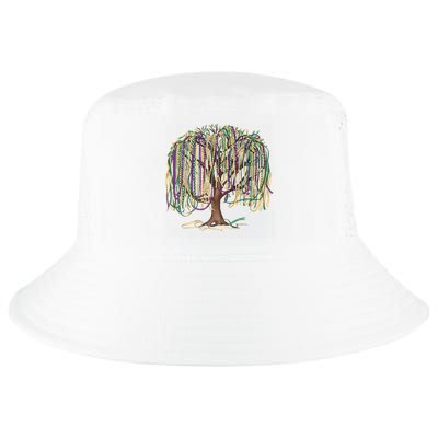 Mardi Gras Tree Beads New Orleans 2025 Festival Bead Tree Cool Comfort Performance Bucket Hat