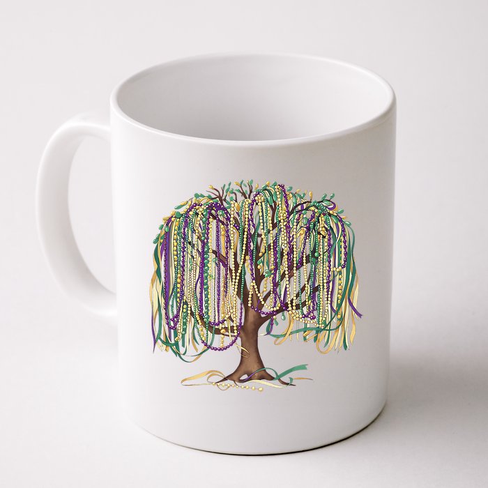 Mardi Gras Tree Beads New Orleans 2025 Festival Bead Tree Mug