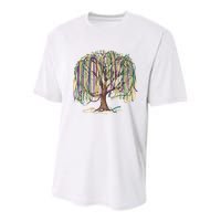 Mardi Gras Tree Beads New Orleans 2025 Festival Bead Tree Youth Performance Sprint T-Shirt