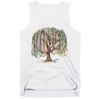 Mardi Gras Tree Beads New Orleans 2025 Festival Bead Tree Tank Top