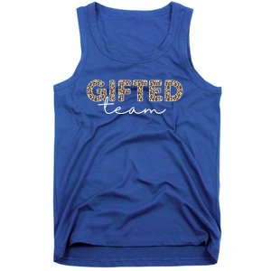 Matching Gifted Team Teacher Education Team School Squad Gift Tank Top