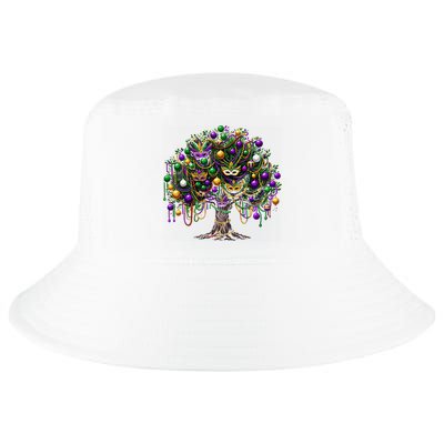 Mardi Gras Tree Beads New Orleans 2025 Festival Bead Tree Cool Comfort Performance Bucket Hat